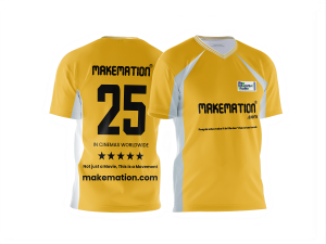 Makemation Jersey For Children Yellow